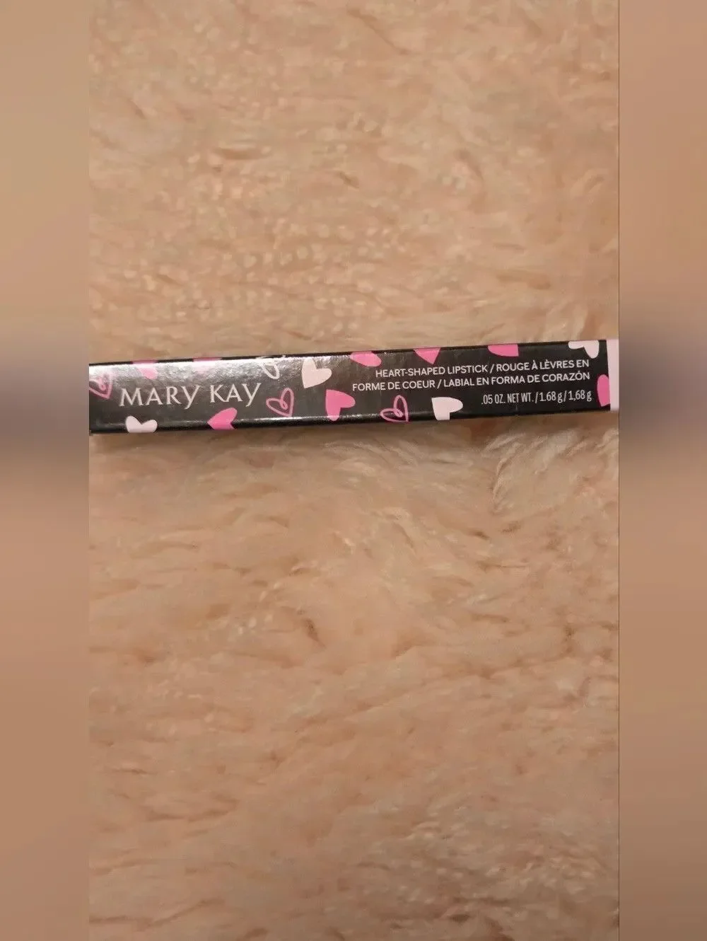 NIB Mary Kay Limited Edition Heart Shaped Lipstick Courageous Pink 179763 0.05oz